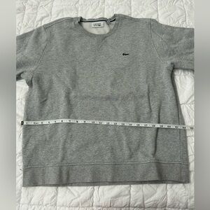 Lacoste Sport Men's Crewneck Sweater in Gray